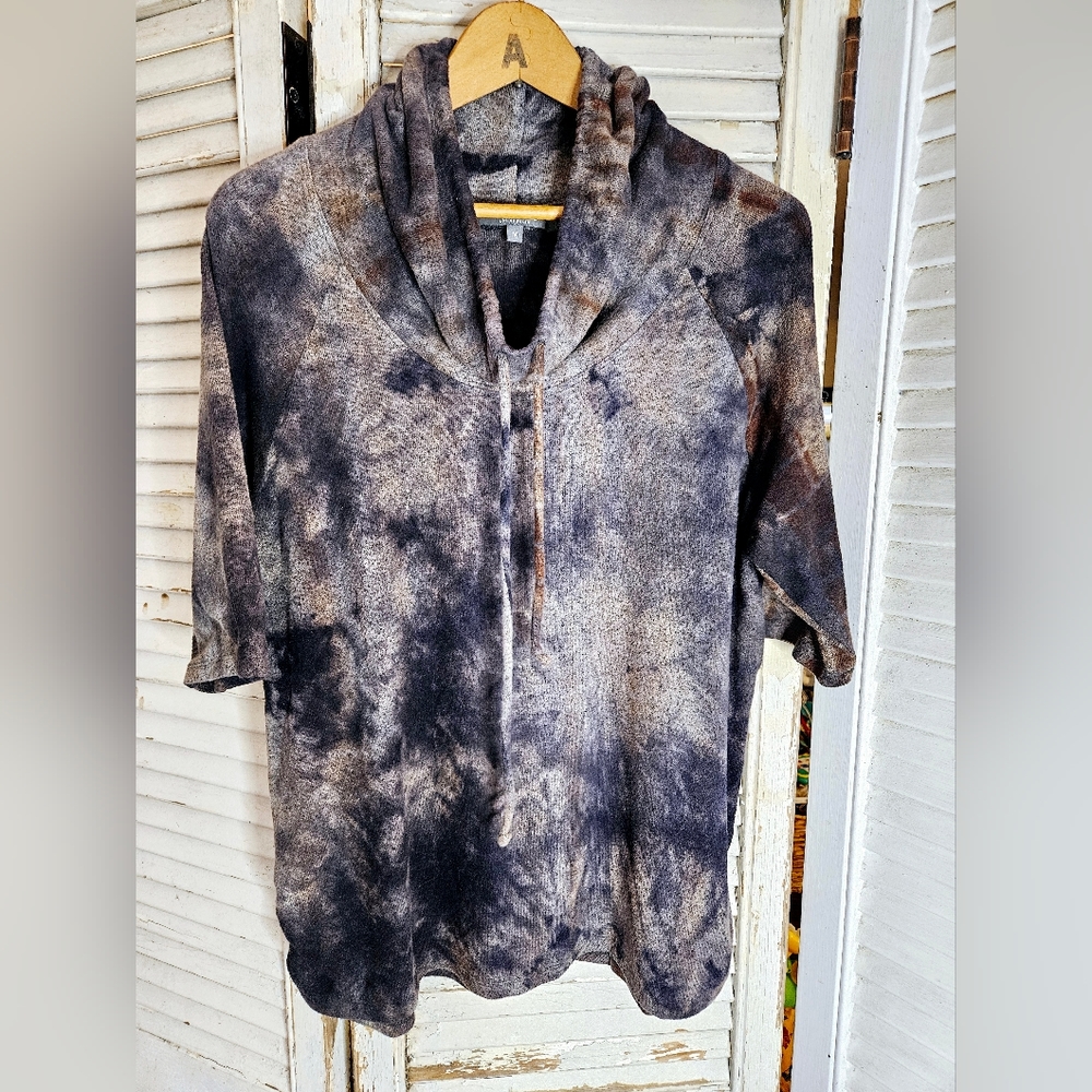 Coin 1804 Tie Dye Cozy Fleece Sweater M